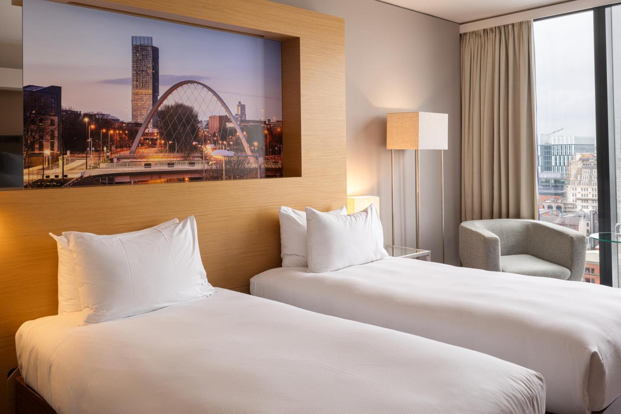Classic Zweibettzimmer mit Stadtblick